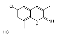 2-Amino-6-chloro-3,8-dimethylquinoline hydrochloride picture