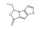 4-ethyl-1,5-dioxa-3b-aza-cyclopenta[a]pentalen-6-one结构式
