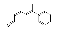 (2Z,4E)-5-phenylhexa-2,4-dienal Structure