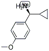 (1S)CYCLOPROPYL(4-METHOXYPHENYL)METHYLAMINE结构式