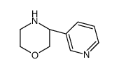 (R)-3-(Pyridin-3-yl)morpholine Structure