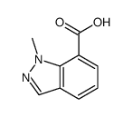 1-Methyl-1H-indazole-7-carboxylic acid structure