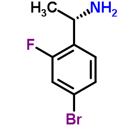 (S)-1-(4-溴-2-氟苯基)乙-1-胺图片