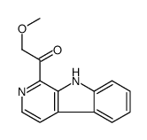 2-methoxy-1-(9H-pyrido[3,4-b]indol-1-yl)ethanone Structure