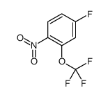 4-氟-1-硝基-2-(三氟甲氧基)苯结构式