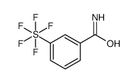 3-(Pentafluoro-λ6-sulfanyl)benzamide structure