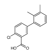 2-chloro-5-(2,3-dimethylphenyl)benzoic acid Structure