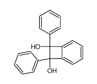 7,8-diphenylbicyclo[4.2.0]octa-1,3,5-triene-7,8-diol结构式