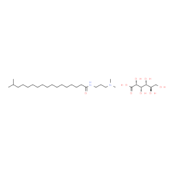 ISOSTEARAMIDOPROPYL DIMETHYLAMINE GLUCONATE结构式