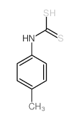 Carbamodithioic acid,N-(4-methylphenyl)-, ammonium salt (1:1) picture