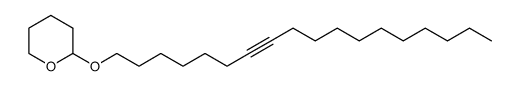 2-(octadec-7-yn-1-yloxy)tetrahydro-2H-pyran Structure