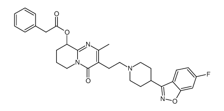 9-O-phenylacetyl chloride paliperidone Structure