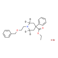 Benzethidine-d4 Hydrobromide结构式