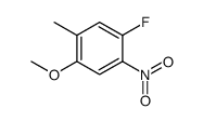 4-Fluoro-2-Methyl-5-nitroanisole structure