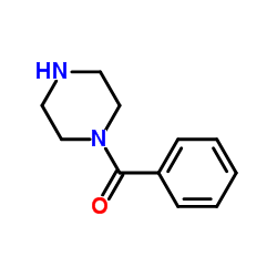 1-Benzoylpiperazine structure