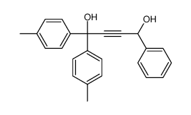 4-phenyl-1,1-di-p-tolylbut-2-yne-1,4-diol结构式