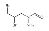 N-amino-N-(2,3-dibromopropyl)formamide Structure