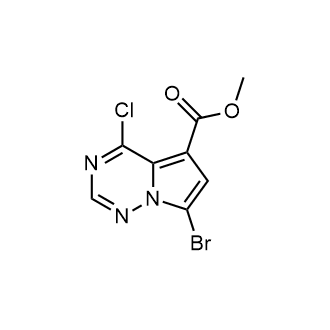 Methyl 7-bromo-4-chloropyrrolo[2,1-f][1,2,4]triazine-5-carboxylate picture