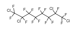 1,2,7,8-tetrachloro-1H,2H,7H,8H-tetradecafluoro-octane Structure