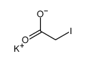 Iodoacetic acid potassium salt Structure