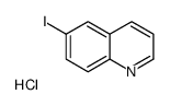 6-IODO-QUINOLINE HYDROCHLORIDE structure