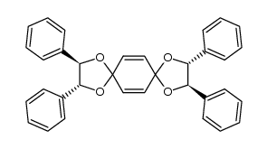 4,4-bis-[(1R,2R)-1,2-(diphenyl)ethylenedioxy]-2,5-cyclohexadiene Structure