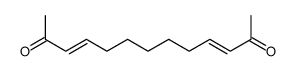 trideca-3,10-diene-2,12-dione结构式