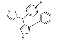 1-[(4-fluorophenyl)-(4-phenyl-1H-pyrrol-3-yl)methyl]imidazole Structure