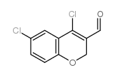 4,6-dichloro-2H-chromene-3-carbaldehyde Structure