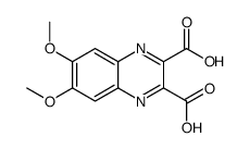 6,7-dimethoxyquinoxaline-2,3-dicarboxylic acid结构式