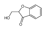 3(2H)-Benzofuranone,2-(hydroxymethyl)-结构式
