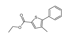 ethyl 4-methyl-5-phenylthiophene-2-carboxylate Structure