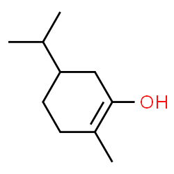 1-Cyclohexen-1-ol,2-methyl-5-(1-methylethyl)-(9CI) Structure