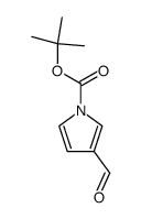 3-Formyl-pyrrole-1-carboxylic acid tert-butyl ester Structure