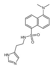 N-Dansylhistamine Structure