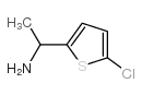 1-(5-CHLORO-2-THIENYL)ETHYLAMINE structure