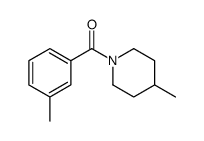 4-Methyl-1-(3-Methylbenzoyl)piperidine structure