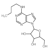 Adenosine,N-butyl- (8CI,9CI) Structure