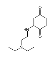 2-[2-(diethylamino)ethylamino]cyclohexa-2,5-diene-1,4-dione Structure