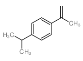 Benzene,1-(1-methylethenyl)-4-(1-methylethyl)- structure