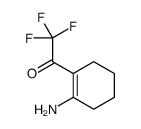 Ethanone, 1-(2-amino-1-cyclohexen-1-yl)-2,2,2-trifluoro- (9CI) structure