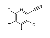 3-chloro-4,5,6-trifluoropicolinonitrile Structure