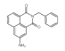 5-amino-2-benzylbenzo[de]isoquinoline-1,3-dione结构式