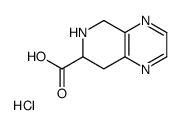 5,6,7,8-TETRAHYDROPYRIDO[3,4-B]PYRAZINE-7-CARBOXYLIC ACID HYDROCHLORIDE structure