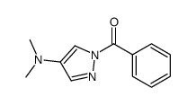 [4-(dimethylamino)pyrazol-1-yl]-phenylmethanone Structure