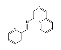 N,N'-bis(2-pyridylmethylene)ethylenediamine Structure