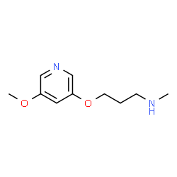 1-Propanamine,3-[(5-methoxy-3-pyridinyl)oxy]-N-methyl-(9CI) Structure