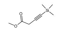 methyl 4-(trimethylsilyl)but-3-ynoate结构式
