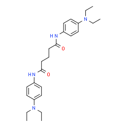 N,N'-Bis[4-(diethylamino)phenyl]pentanediamide picture