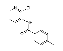 3-(p-toluoylamino)-2-chloropyridine structure